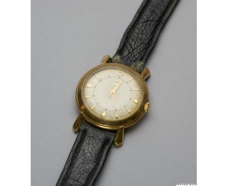 Raymond Kopa's Longines presentation wrist watch, 1957 the underside inscribed with club crest and REAL MADRID R. KOPA, 30:5: