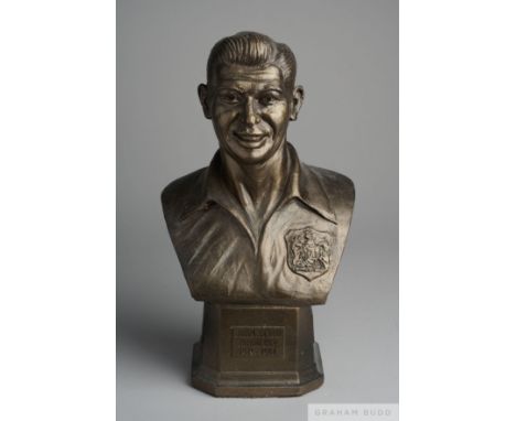 Tom Murphy (British, b.1949), John Atyeo large bust maquette, hollow bronzed fibreglass, edition 1 of 5, modelled as a bust a