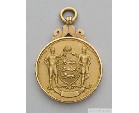 Bobby Smith 9ct gold 1961 Tottenham Hotspur v. Leicester City F.A.Cup Winners medal the reverse obverse inscribed THE FOOTBAL