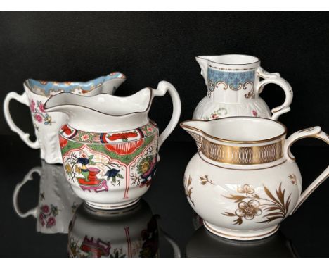 4 Royal Worcester mini jugs 