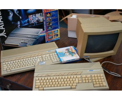 Vintage Atari 520 ST system 