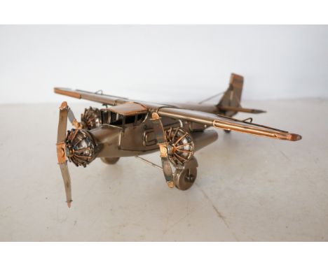 Tin plate 3 engine aeroplane 