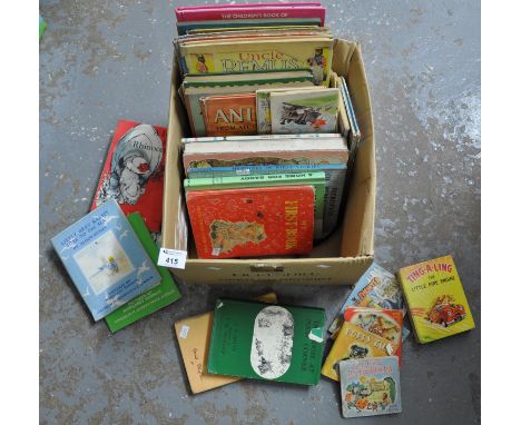 Box of assorted children's books to include a beautifully illustrated hardback edition of Uncle Remus Stories, first edition 