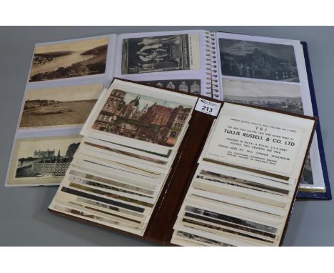 Two albums of postcards to include topographical, architectural, greetings, harbour scenes, etc. (2)(B.P. 21% + VAT) 
