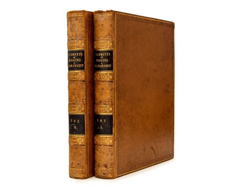 Steel, David. The Elements and Practice of Rigging and Seamanship, first edition, in two volumes, London: Printed for David S