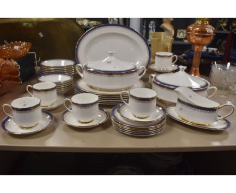 A Paragon china 'Sandringham' pattern part dinner/tea service comprising forty two pieces approximately.