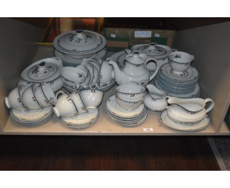 A Royal Doulton 'Old Colony' part dinner/tea service comprising thirty six pieces approximately.