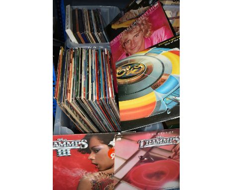 TWO BOXES OF L.P VINYL RECORDS, over one hundred L.P records, artists include Kate Bush, Culture Club, Steeleye Span, Toots &