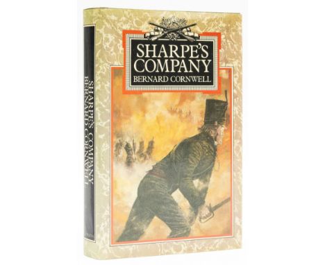 Cornwell (Bernard) Sharpe's Company. Richard Sharpe and the Siege of Badajoz, first edition, signed presentation inscription 