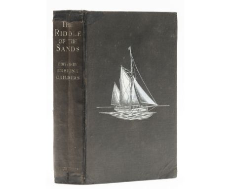 Childers (Erskine) The Riddle of the Sands, first edition, half-title, folding frontispiece map and 3 plates, 4pp. advertisin