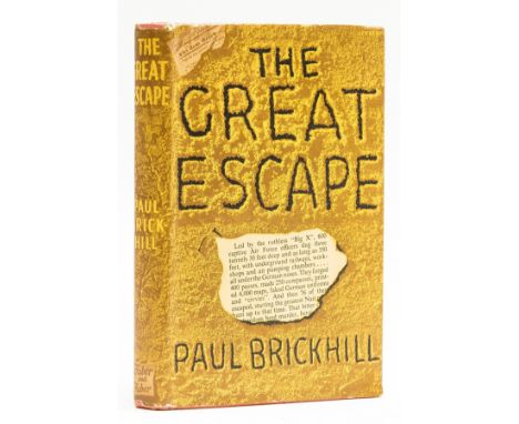 NO RESERVE Brickhill (Paul) The Great Escape, first edition, plates, fine original cloth, dust-jacket, spine ends chipped, sm