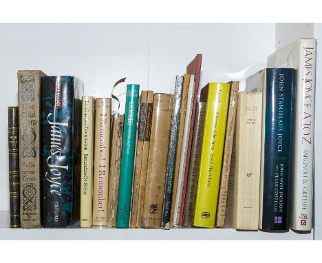 NO RESERVE Ellmann (Richard) James Joyce, 1959 § Ó hEithir (Breandán) Lead Us Into Temptation, signed by the author to front 