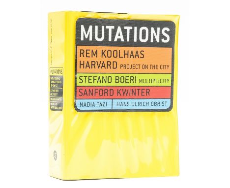 NO RESERVE Koolhaas (Rem) Stefano Boeri &amp; Sanford Kwinter. Mutations, first edition, photographic illustrations, many col