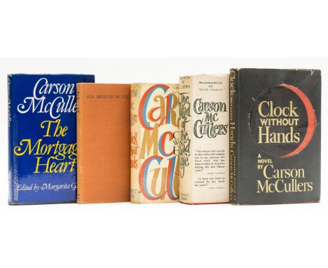 NO RESERVE McCullers (Carson) Clock Without Hands, first edition, first printing, original cloth, dust-jacket with glacine pa