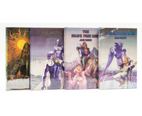 Vance (Jack) [The Durdane Trilogy], 3 vol., each signed by the author to title, 1983; Lyonesse The Green Pearl, deluxe limite