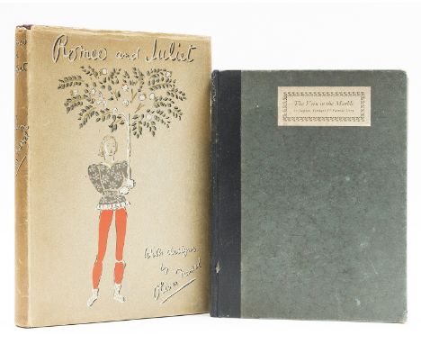NO RESERVE Messel (Oliver) .- Shakespeare (William) Romeo and Juliet, first edition, signed by Oliver Messel below dedication