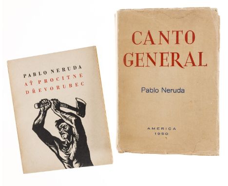 Neruda (Pablo) Canto General, "clandestine edition", plates and illustrations, occasional light finger soiling, original wrap