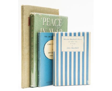 NO RESERVE Masefield (John) Minnie Maylow's Story, first edition, signed presentation inscription from the author to endpaper