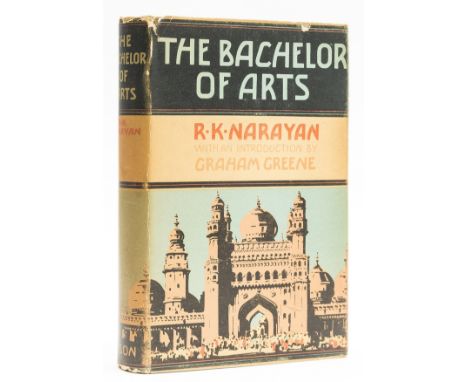 Greene (Graham).- Narayan (R. K.) The Bachelor of Arts. With an Introduction by Graham Greene, first edition, some light brow