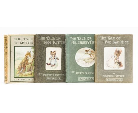 Potter (Beatrix) The Tale of Mr. Tod, first edition, colour frontispiece, title vignette, 14 colour illustrations, many line 