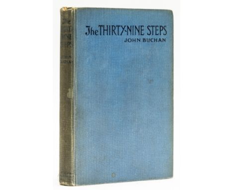 Buchan (John) The Thirty-Nine Steps, first edition, mostly lightly browned throughout, a few small stains, upper hinge splitt