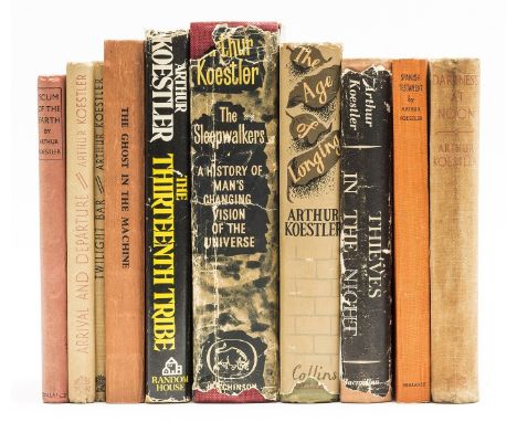NO RESERVE Koestler (Arthur) Darkness at Noon, browning to endpapers, original cloth, spine browned, spine ends and corners b