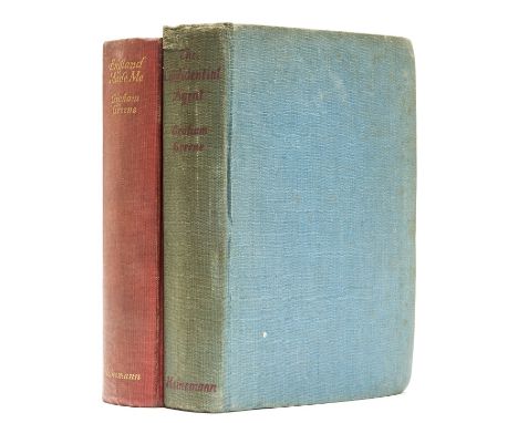 NO RESERVE Greene (Graham) England Made Me, light fading to spine, light rubbing and discolouration to covers, 1935; The Conf