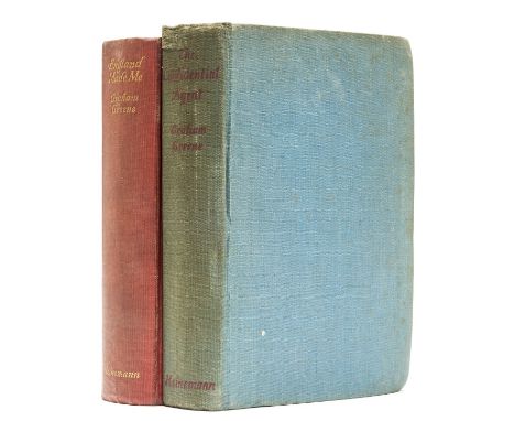 NO RESERVE Greene (Graham) England Made Me, light fading to spine, light rubbing and discolouration to covers, 1935; The Conf