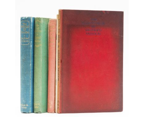 NO RESERVE Sassoon (Siegfried) The Road to Ruin, first edition, previous owner's pencil inscription, original boards, browned