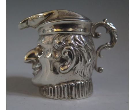A Silver Portrait Creamer, 74 g, 57 mm