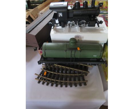 Aristo 0-4-0 Train, track and rolling stock