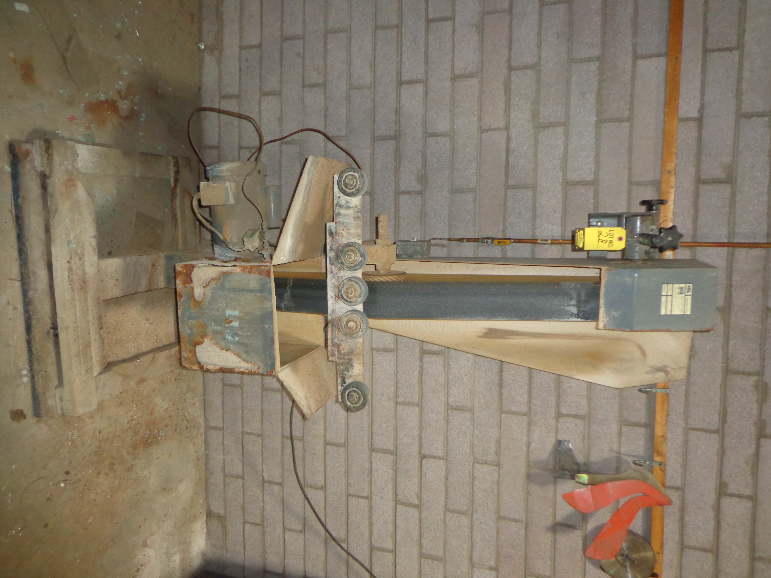 CRL VERTICAL WET BELT SANDER MDL CRL 2200RP