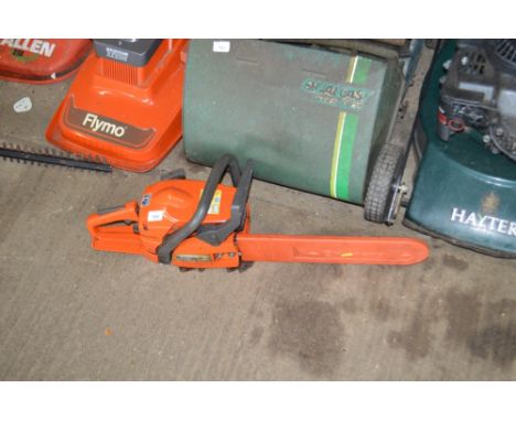 A Husqvarna chainsaw