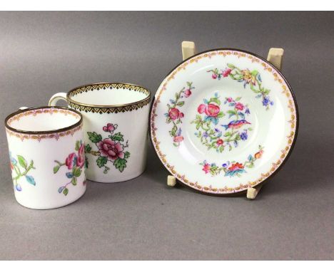 CAULDON PART COFFEE SERVICE AND OTHER TEA WARE  including a Coalport Pembroke coffee service