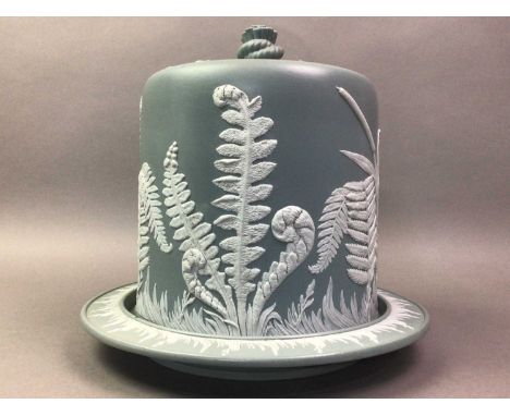 VICTORIAN CHEESE DISH AND OTHER CERAMICS  including Hammersley dishes and two Royal Copenhagen dishes29cm high. Good overall 
