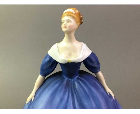 TWO ROYAL DOULTON FIGURES AND OTHER CERAMICS comprising of 'Nina' HN 2347 and 'The Bridesmaid' HN 2195, as well as a Wedgwood