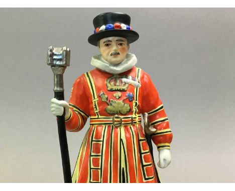 GOEBEL FIGURE depicting a Yeoman Warder of the Tower of London22cm high