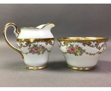 SALISBURY TEA SERVICE AND A ROYAL DOULTON SERVICE  the Doulton service in the Pastorale pattern