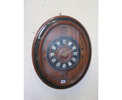 A French vineyard clock Leroy Fils Paris - Londres - 60cm high 
