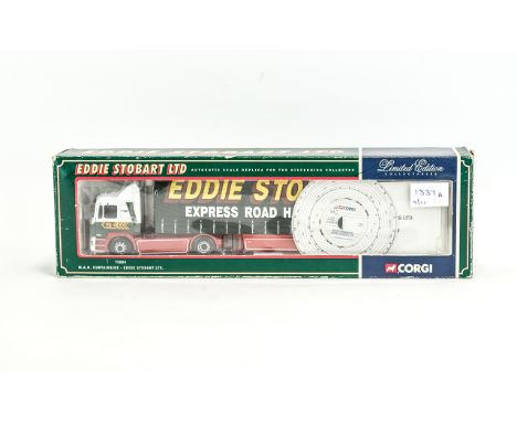 Corgi Limited Edition Collectables - Eddie Stobart Ltd 75804 MAN Curtainside. Scale 1;50. In Original Packaging, In Very Good