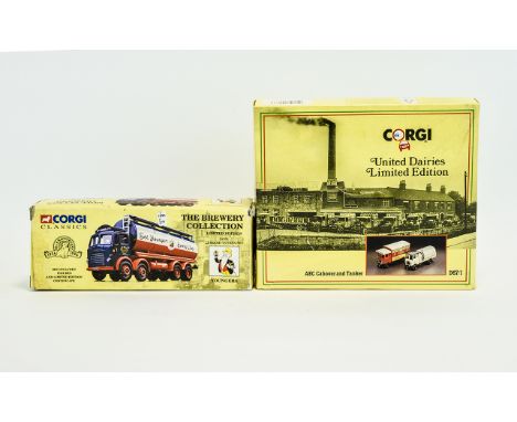 Corgi Classics 1995 Limited Edition - The Brewery Collection Leyland Tanker Set 24301 with Box and Certificate. No 6403 of 10
