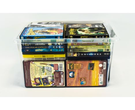 Collection Of Assorted DVDs Including 'Dad's Army', 'National Treasure', 'The Polar Express', 'Alice in Wonderland', Walt Dis