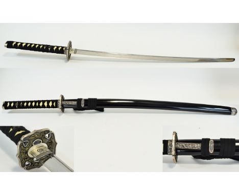 Display Purpose Only Samurai Sword With Scabbard 