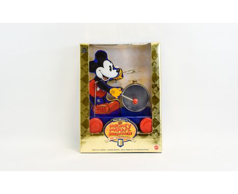 Vintage Walt Disney Mickey Mouse Drummer Limited Edition - First In a Series 60th Anniversary by Mattel. With Original Box. C