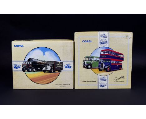 Corgi Classics Numbered Limited Edition Commercials Die-Cast Models, Scale 1.50, 2 in total, comprising 1/ Tate and Lyle Set 