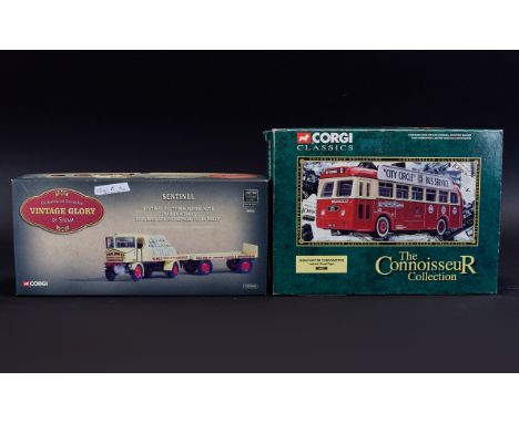 Corgi Classics The Connoisseur Collection Ltd and Numbered Edition Diecast Scale 1.50 Model - Manchester Corporation Leyland 