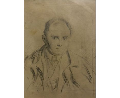 AFTER AUGUSTUS JOHN "Bust of Stephen Granger: full face", etching, unsigned, (Provenance: Baron Art, Holt)