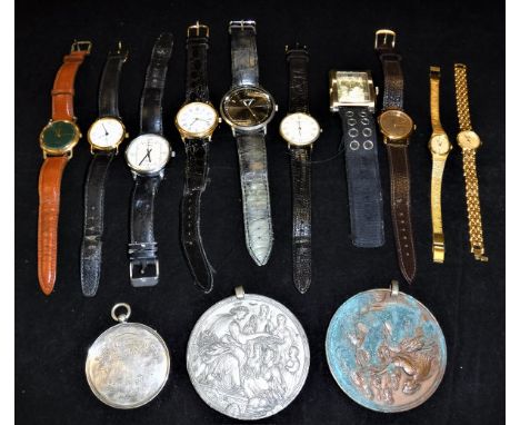 A bag of assorted watches to include a Timex Indigo, two "Mayhem" watches, a ladies Accurist watch, a Raymond Weil watch etc 