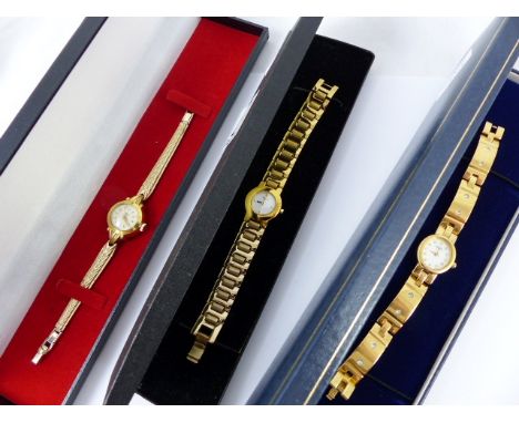 3 boxed ladies wristwatches including Avia, Tissot and Rotary