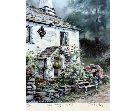 After Judy Boyes. Nab Cottage Rydal. Colour print. 22cm x 29cm. Signed in pencil. Together with another print.